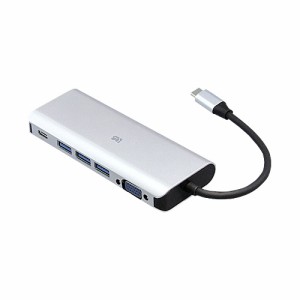 ラトックシステム [RS-UCVGA-PH] USB Type-C マルチアダプター(VGA・PD・USBハブ)