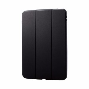 ELECOM [TB-A22RTSLFCBK] iPad 10.9inch(第10世代)用ハイブリッドケース/TOUGH SLIM LITE/フレームカラー/フラップ付き/ブラック