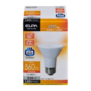 ELPA [LDR6L-W-G059] LED電球 ビーム形 [PSE認証済]
