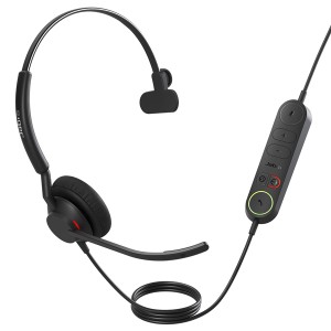 GNオーディオ [4093-419-299] Jabra コンタクトセンター用ヘッドセットUSB-C 片耳 UC認定 コントロールユニット付「Jabra Engage 40 -…