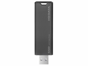 IODATA [SSPS-US2GR] USB3.2 Gen2対応 スティックSSD 2TB グレー×ブラック