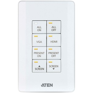 ATEN [VK108US] 壁コンセント型プログラマブルスイッチ ホワイト