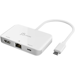 Kaijet (j5 create) [JCA351] USB-C HDMI LAN PD変換アダプター