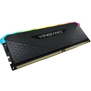 コルセア(メモリ) [CMG16GX4M1E3200C16] DDR4 3200MHz 16GB(16GBx1) DIMM 16-20-20-38 VENGEANCE RGB RS 1.35V for AMD Ryzen & Intel