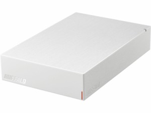 バッファロー [HD-LE2U3-WB] USB3.2(Gen.1)対応外付けHDD 2TB ホワイト [PSE認証済]