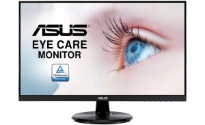 ASUS TeK [VA24DQY] ワイド液晶ディスプレイ 23.8型/1920×1080/Displayport、HDMI、アナログRGB/ブラック/スピーカー内蔵… [PSE認証済]