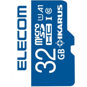 ELECOM [MF-MS032GU11IKA] microSDHCカード/IKARUS付/UHS-I U1/32GB