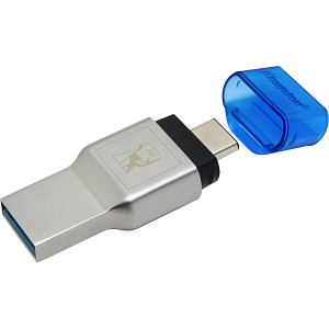 キングストン [FCR-ML3C] MobileLite Duo 3C USB 3.1 Gen 1・Type-C デュアルインターフェイス microSD リーダー