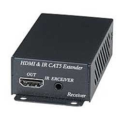 ジョブル [HE02EIR] HDMI・赤外線CAT5e長距離伝送受信器