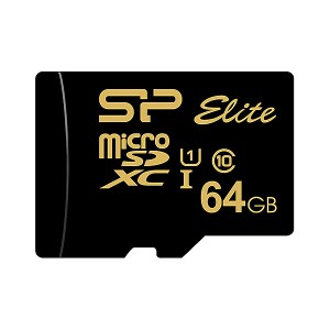 シリコンパワー [SP064GBSTXBU1V1GSP] Golden Series-Elite microSDXCカード UHS-I U1 Class10 64GB