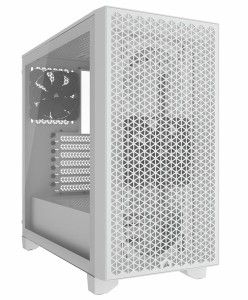 コルセア(メモリ) [CC-9011252-WW] ミドルタワー型PCケース 3000D Tempered Glass Mid-Tower White