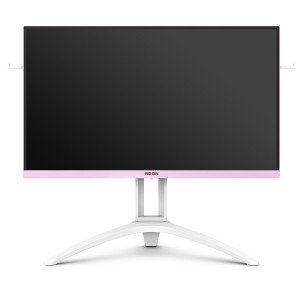 AOC [AG273FXR/11] ゲーミング液晶ディスプレイ 27型/1920×1080/HDMI、D-Sub、DisplayPort/ホワイト&ピンク/スピーカー:… [PSE認証済]