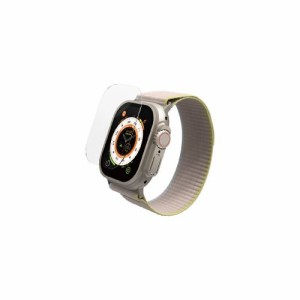 ELECOM [AW-22CFLGC] Apple Watch Ultra 49mm用ガラスフィルム/セラミックコート