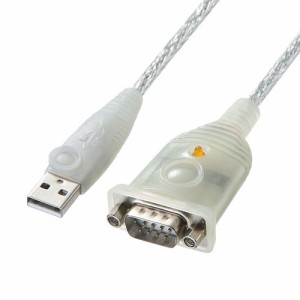 サンワサプライ [USB-CVRS9HN-10] USB-RS232Cコンバーターケーブル(D-sub9pin - USB変換・1m)