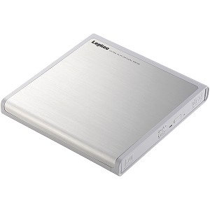 Logitec [LDR-PMJ8U2VWH] ポータブルDVDドライブ/USB2.0/オールインワンソフト付/ホワイト