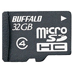 バッファロー [RMSD-BS32GB] 防水仕様 Class4対応 microSDHCカード 32GB