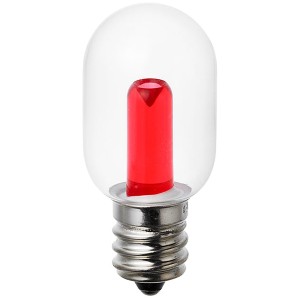ELPA [LDT1CR-G-E12-G107] LED電球 ナツメ球 E12