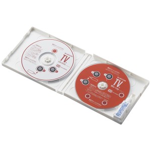 ELECOM [AVD-CKBRP3] テレビ用クリーナー/Blu-ray/CD/DVD/レンズクリーナー/湿式/読込回復/2枚組