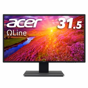 Acer [EB321HQUDbmidphx] 液晶ディスプレイ 31.5型/2560×1440/DVI、HDMI、DisplayPort/ブラック/スピーカー:あり [PSE認証済]