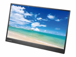 IODATA [LCD-CF161XDB-M] モバイルディスプレイ 15.6型/1920×1080/HDMI、USB Type-C/ブラック/スピーカー:あり