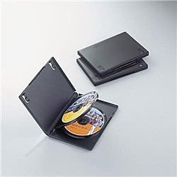 ELECOM [CCD-DVD07BK] DVDトールケース