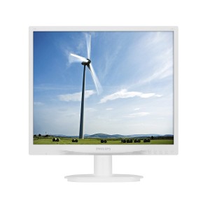 PHILIPS [19S4QAW3/11] 液晶ディスプレイ 19型/1280×1024/DVI、D-Sub/ホワイト/スピーカー:あり/5年間フル保証/省資源化パッケージ