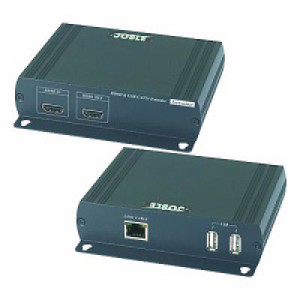 ジョブル [HKM01E] HDMI・USB CAT5e伝送器