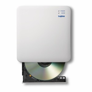 Logitec [LDR-SM5WUVWH] スマホ用CD録音ドライブ/DVD再生対応/Wi-Fi対応/5GHz/高速/iOS_Android対応/USB3.0/ホワイト