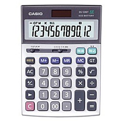 CASIO [DS-12WT-N] 実務電卓 12桁 デスクタイプ