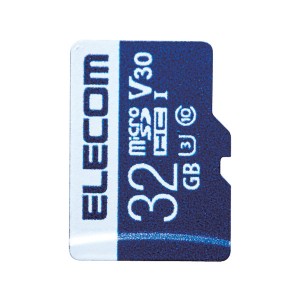 ELECOM [MF-MS032GU13V3R] Nintendo Switch対応メモリカード/MicroSDHCカード/データ復旧サービス付/ビデオスピードクラス対応/UHS-I …