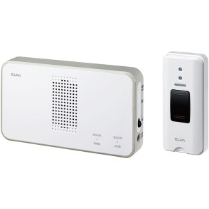 ELPA [EWS-S5030] ワイヤレスチャイム押しボタンセット
