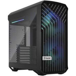 Fractal Design [FD-C-TOR1C-02] ミドルタワー型PCケース Torrent Compact RGB Black TG Light Tint