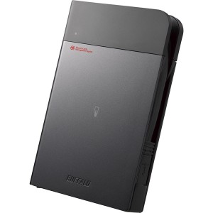 バッファロー [HDS-PZNVB2.0U3] 抗ウイルス抗菌 NFC 暗号化 ウイルスチェック ポータブルHDD 2TB