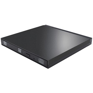 Logitec [LDR-PMK8U2CVBK] ポータブルDVDドライブ/USB2.0/薄型/オールインワンソフト付/USB Type-Cケーブル付/ブラック