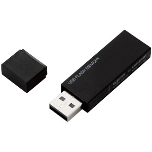 ELECOM [MF-MSU2B16GBK] USBメモリー/USB2.0対応/セキュリティ機能対応/16GB/ブラック