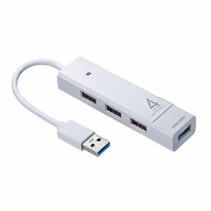 サンワサプライ [USB-3H421W] USB3.1 Gen1+USB2.0コンボハブ(ホワイト)