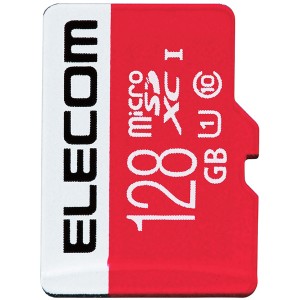 ELECOM [GM-MFMS128G] microSDXCカード/UHS-I/U1/Class10/NINTENDO SWITCH検証済/128GB