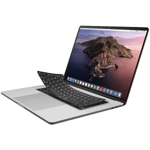 ELECOM [PKS-MBP16BK] キーボードカバー/シリコン/MacBook Pro/16inch/ブラック