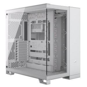 コルセア(メモリ) [CC-9011258-WW] ミドルタワー型PCケース 6500X Tempered Glass Mid-Tower White