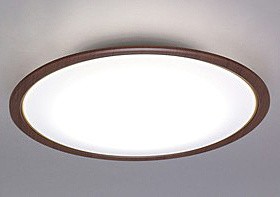 アイリスオーヤマ [CL8DL-5.0WF-M] LEDシーリングライト 木調フレーム 8畳 調光・調色