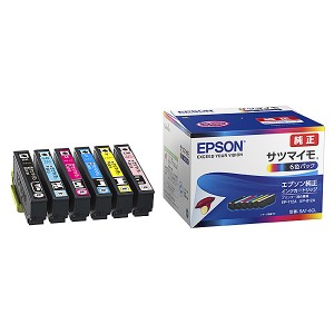 EPSON [SAT-6CL] インクジェットプリンター用 インクカートリッジ/サツマイモ(6色パック)