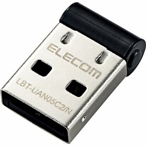 ELECOM [LBT-UAN05C2/N] Bluetooth USBアダプタ/PC用/超小型/Ver4.0/Class2/for Win10/ブラック