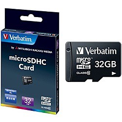 Verbatim [MHCN32GJVZ1] microSDHCカード 32GB Class10 (SDアダプター無し)