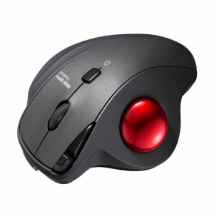サンワサプライ [MA-BTTB186BK] Bluetoothトラックボール(静音・5ボタン・親指操作タイプ)
