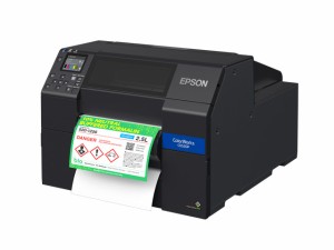 EPSON [CW-C6520PM] カラーラベルプリンター/用紙幅8インチ/マット顔料インク搭載/ピーラーモデル