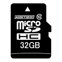 アドテック [EMH32GMBWGBECD] 産業用 microSDHCカード 32GB MLC Class10 UHS-I