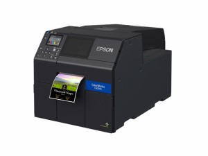 EPSON [CW-C6020AM] カラーラベルプリンター/用紙幅4インチ/マット顔料インク搭載/オートカッターモデル