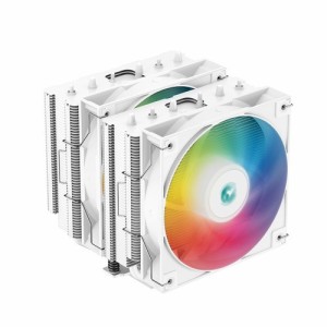 Deepcool [R-AG620-WHANMN-G-2] AG620 WH ARGB / 空冷DUAL CPUファン 120mmARGB対応 ホワイトカラーモデル / Intel LGA1700/1200/1151…