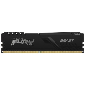 キングストン [KF437C19BB1/16] 16GB DDR4 3733MHz CL19 DIMM 1Gx8 FURY Beast Black