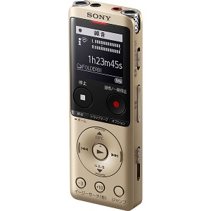 SONY(VAIO) [ICD-UX570F/N] ステレオICレコーダー FMチューナー付 4GB ゴールド